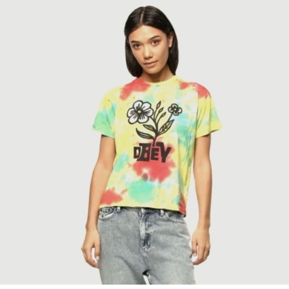 Obey Tie Dye Top